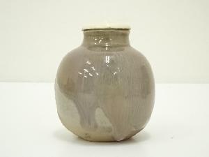 道具 ] - 道具 萩焼 高見世清光造 窯変茶入（仕覆付）（共箱）□z